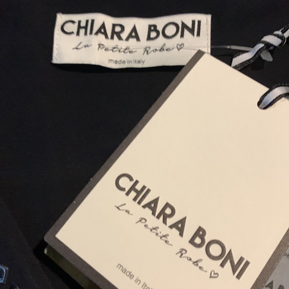 LA PETITE ROBE 🖤 by Chiara Boni Jornei Crystal Grommet V Neck Maxi Dress Black - Picture 7 of 16